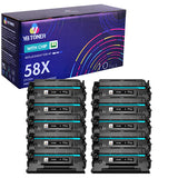 HP 58X Black LaserJet Toner Cartridge 1-Pack (With Chip)