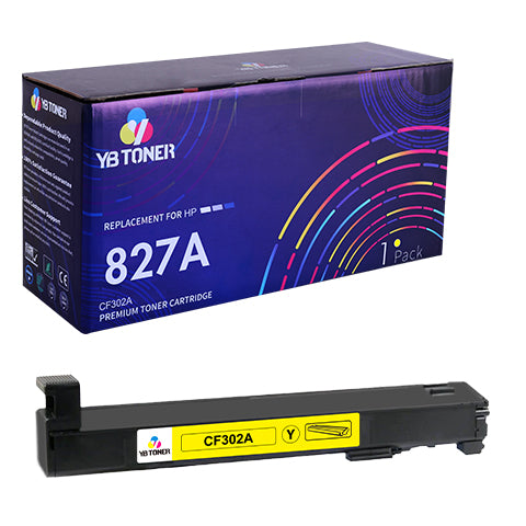 HP 827A Yellow Toner Cartridge