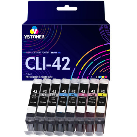 Canon CLI-42 ink cartridges 8-pack
