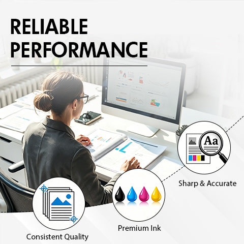 Original HP 64 Ink Cartridges 3-Pack - Standard Yield - 2 Black & 1 Tri-Color