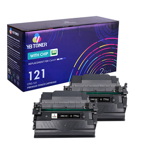 CRG-121 canon 121 black toner cartridges 2PK