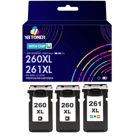 Canon PG-26XL and CL-261XL Ink Cartridges