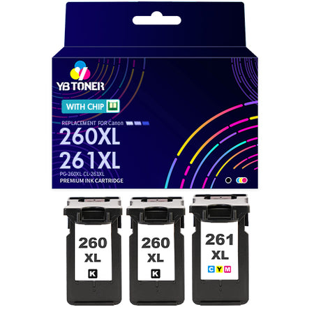 Canon PG-26XL and CL-261XL Ink Cartridges
