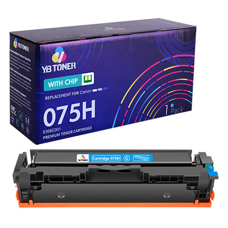 Canon 75H Cyan Toner Cartridge With Chip