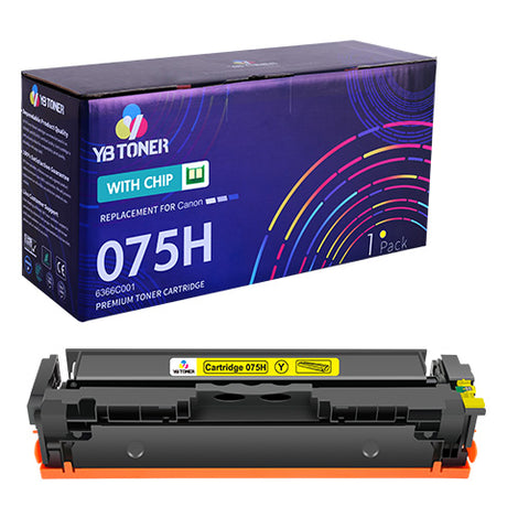 Canon 75H Yellow Toner Cartridge With Chip