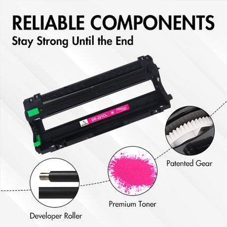 Brother DR221 Magenta Drum Unit