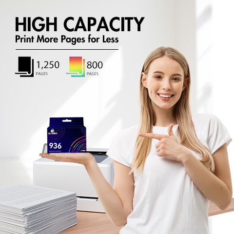 HP 936 KCMY-page yield