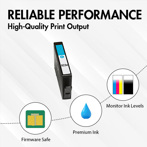 HP 923e cyan ink