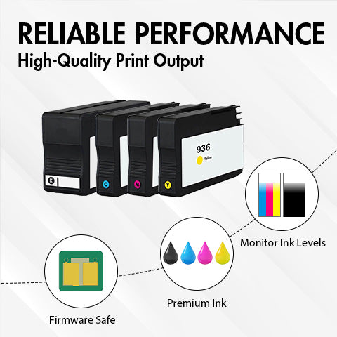 HP 936 Ink Cartridges-WC