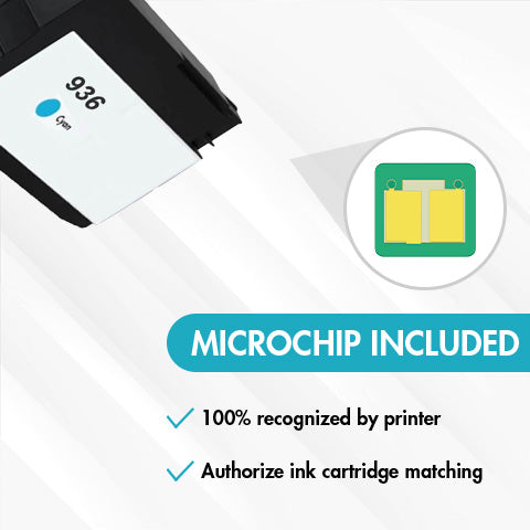HP 936 Cyan Ink Cartridge-WC