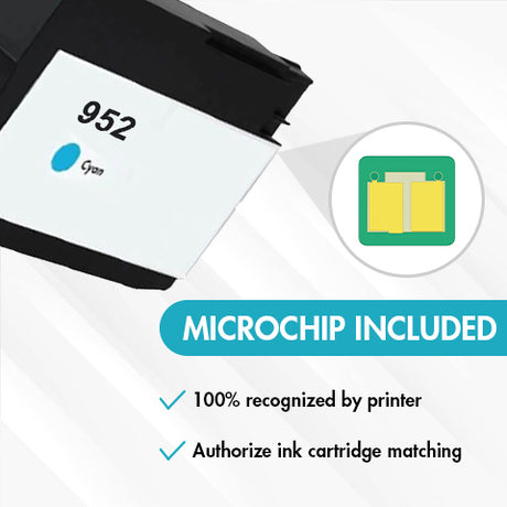 HP 952 Ink Cartridge Cyan Replacements