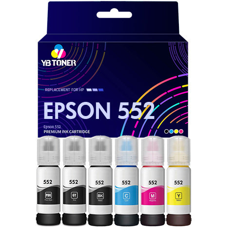 Epson 552 ink cartridges 6-pack