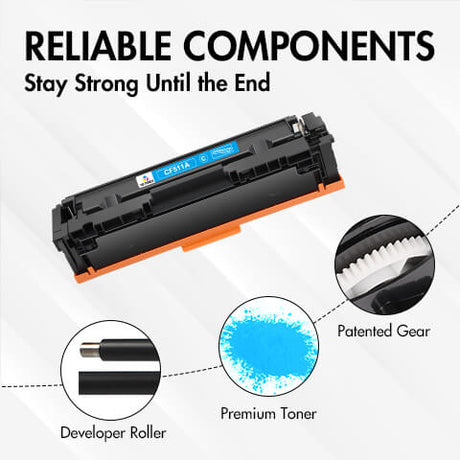 HP 24A Cyan Toner Cartridge CF511A