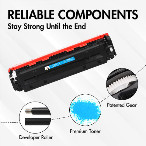HP 35A CE411A cyan toner cartridge