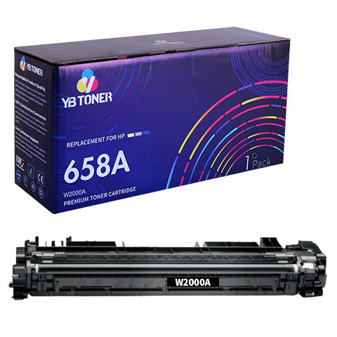 HP 658A black toner