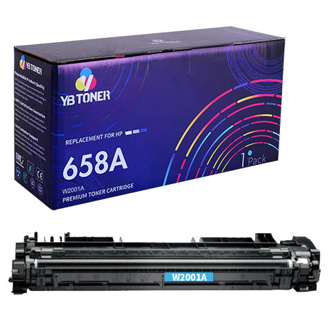 HP 658A cyan toner