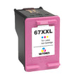 HP 67XXL Color Ink Cartridge Replacement