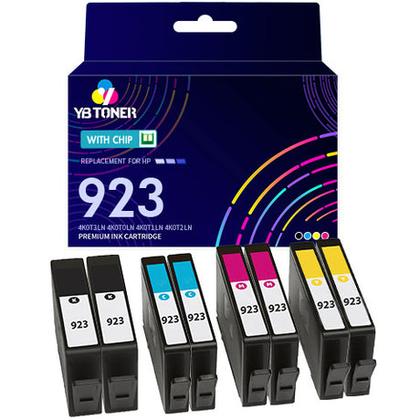 HP 923 Ink Cartridges 8-Pack