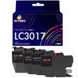 Brother LC317 ink cartridges 4-pack