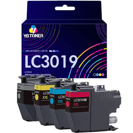 Brother LC319 ink cartridges 4-pack