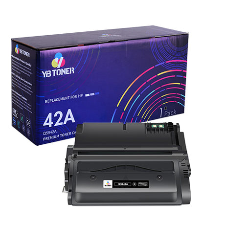 Q5942A hp 42a black toner cartridge