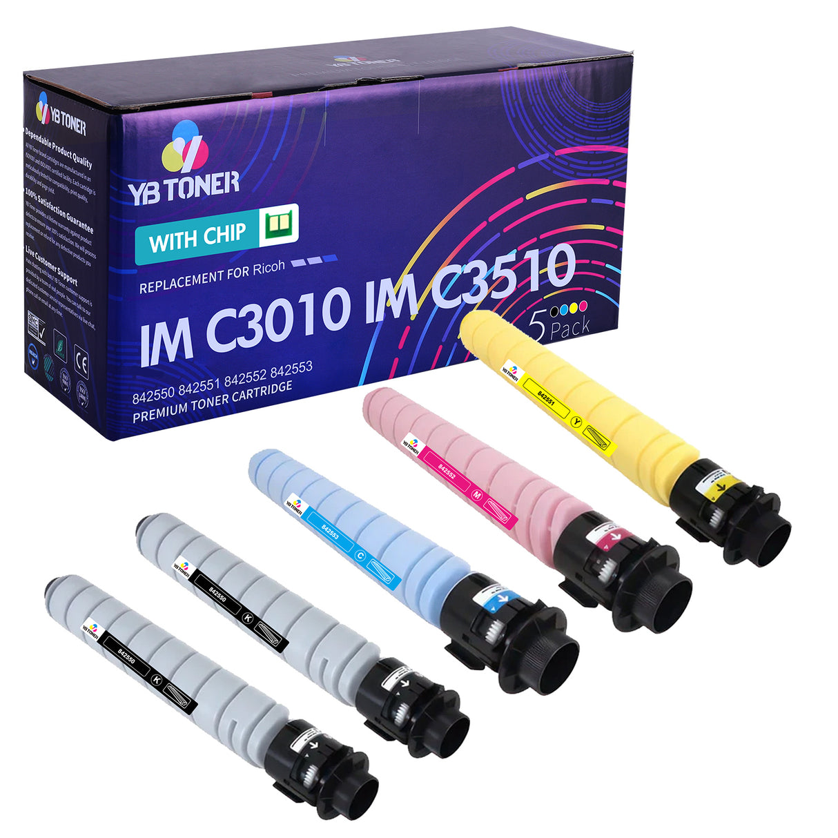Ricoh IM C3010 C3510 Toner Set