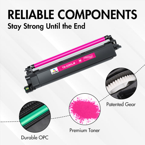 Compatible Brother TN229XL Magenta Toner Cartridge