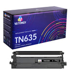 Brother TN635BK Black Toner Cartridge
