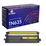 Brother TN635Y Yellow Toner Cartridge