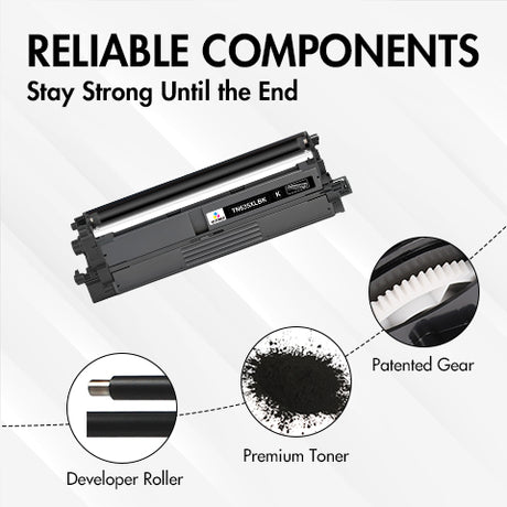 Brother TN635XLBK Toner Cartridge