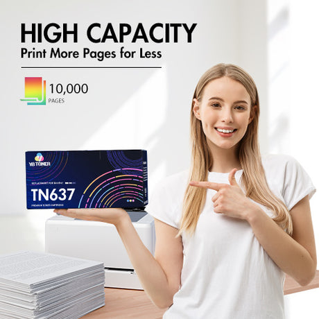Brother TN637 Color Toner Cartridge