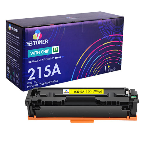 Compatible HP 215A yellow toner cartridge